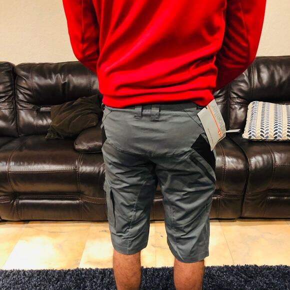 Coldstone Men’s KAPVIK Hiking Biking Short Olive Green Size M - Picture 2 of 8